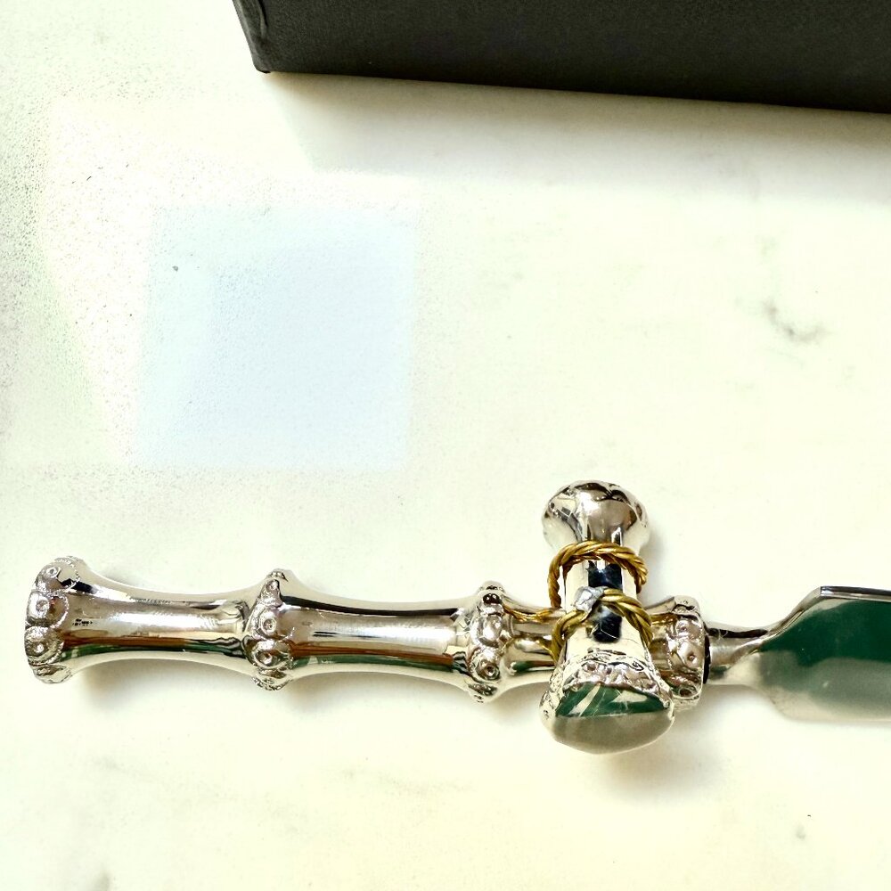 Rablabs Cheese Knife with Spreaders  Agate & Silver - Picture 6 of 9